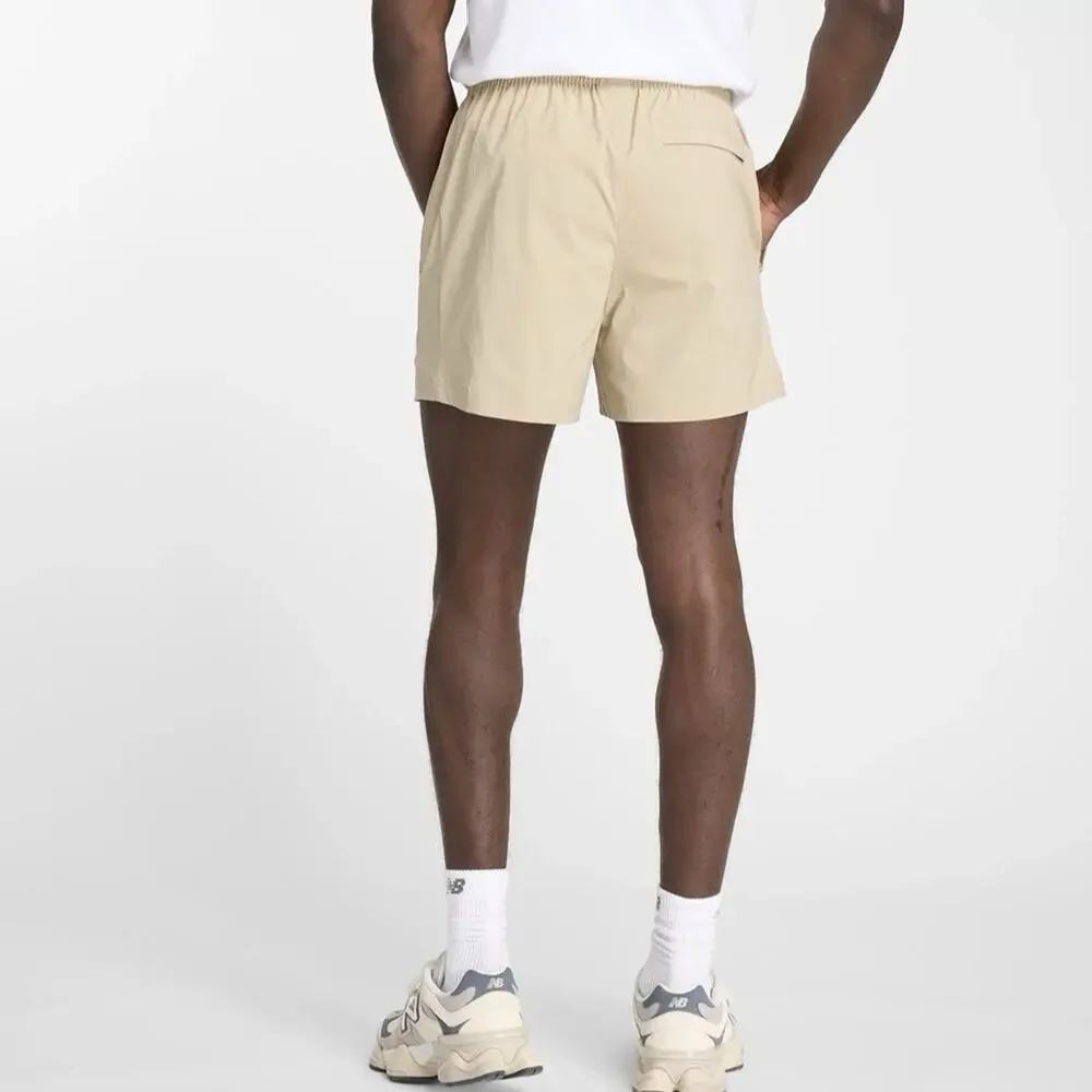 New Balance Shorts Sz XL Mens Light Brown Woven 5